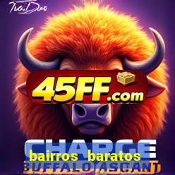 bairros baratos para morar em barcelona